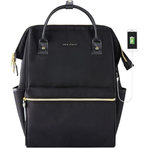Women\'s Laptop Backpack 17 Inch Stylish School Backpack Doctor Bag
